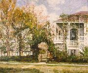 William Woodward Woodward House, Lowerline and Benjamin Streets 1899 Germany oil painting artist